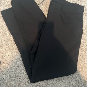 32x32 Lululemon ABC Trouser Classic Fit Warpstreme Color Black Retail $128